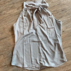 Banana Republic Tie Tank Blouse